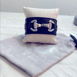 Brighton Black and Silver Bracelet